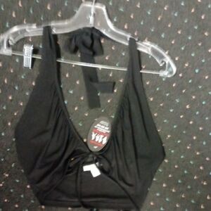 Topshop Black Bikini Top